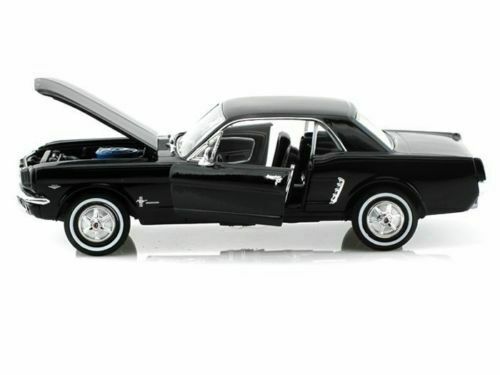 Welly 22451 1964 1/2 Ford Mustang Coupe Hard Top 1:24 - 1:27 Black