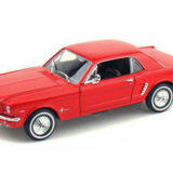 Welly 22451-1/24 Scale Diecast Model Car 1964 1/2 Ford Mustang Coupe Black