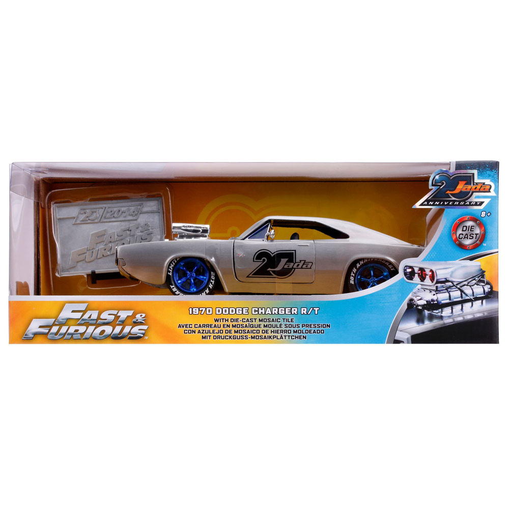 1970 Dodge Charger R T Raw Metal Fast and Furious Jada 20th Anniversary 1 for sale online