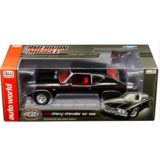 Autoworld Amm1190 1969 Chevrolet Chevelle SS 396 1:18 Tuxedo Black
