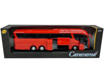 Cararama 57702 R Scania Irizar PB Coach Bus 1:50 Red