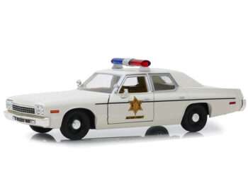 Greenlight 84094 1975 Dodge Monaco Hazzard County Sheriff 1:24 Cream