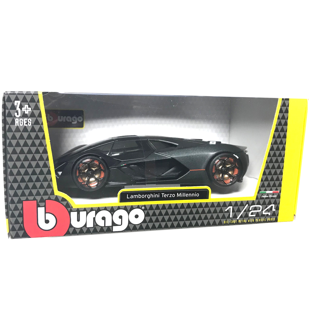 1:24 Lamborghini Terzo Millennio by Bburago in Dark Grey 18-21094 