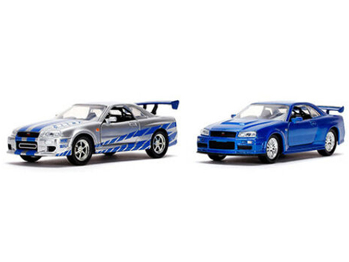 Amazon.com: Jada Toys Fast & Furious Brian's  Nissan Skyline