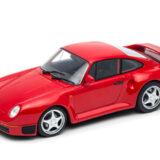 WELLY 1/24 SCALE RED PORSCHE 959 DIECAST CAR MODEL 24076-RD 