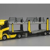 Mini GT MGT00137 Mercedes Benz Actros with Car Carrier 1:64 Yellow