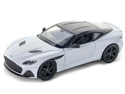 Aston Martin DBS Superleggera noir blanc échelle 1:24 Welly 24095 