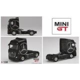 ミニカー MINI GT Mercedes-Benz Actros 1/64 Mini GT 1:64 Mercedes-Benz Actros w/ 40 Ft Container 