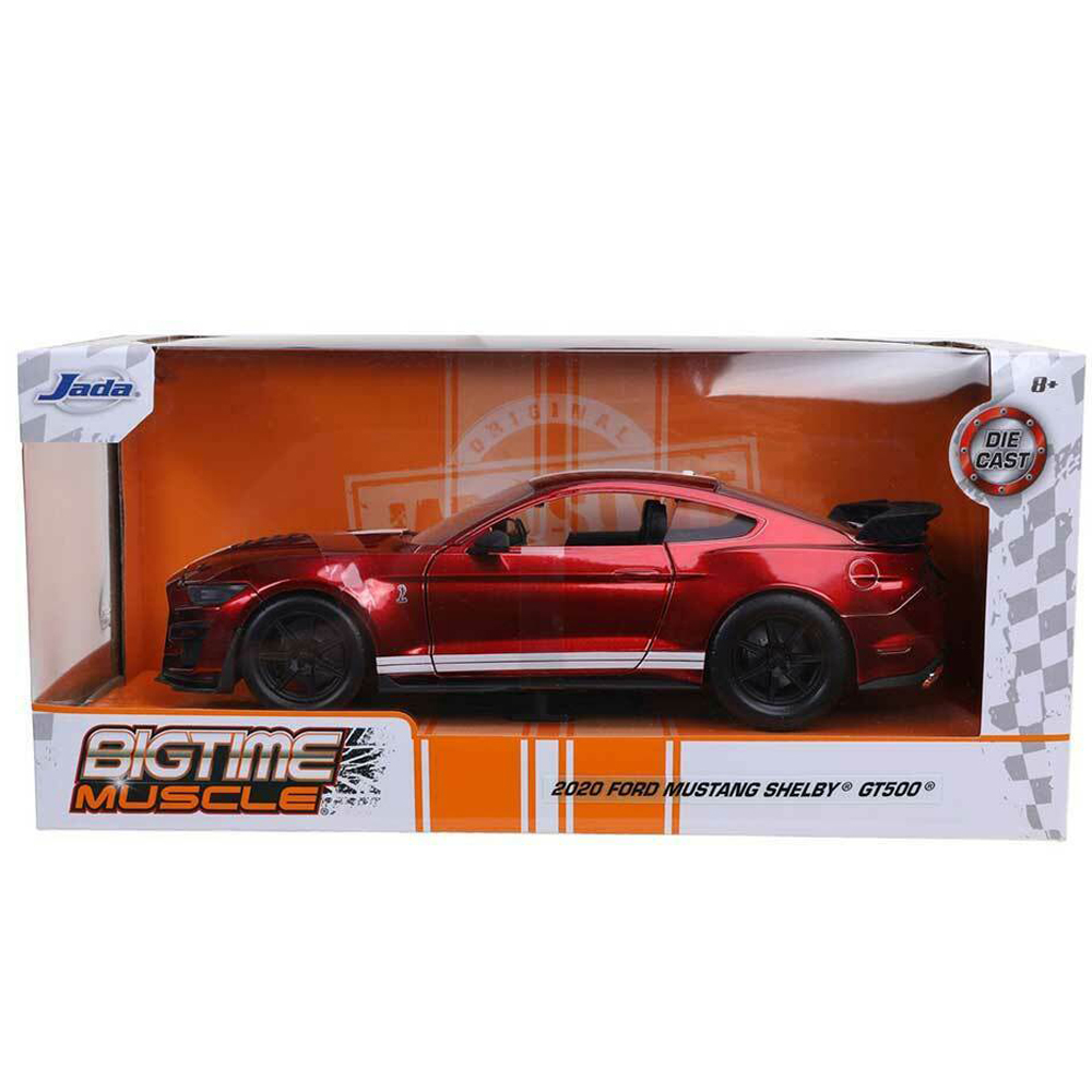 Jada 32662 Bigtime Muscle 2020 Ford Shelby GT 500 Mustang 1:24 with ...