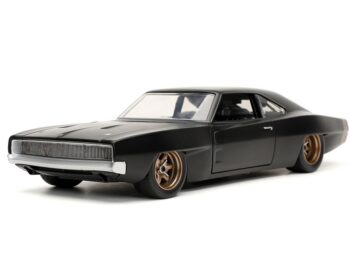 Jada 32614 Fast & Furious 9 Dom's 1968 Dodge Charger Widebody 1:24 Black