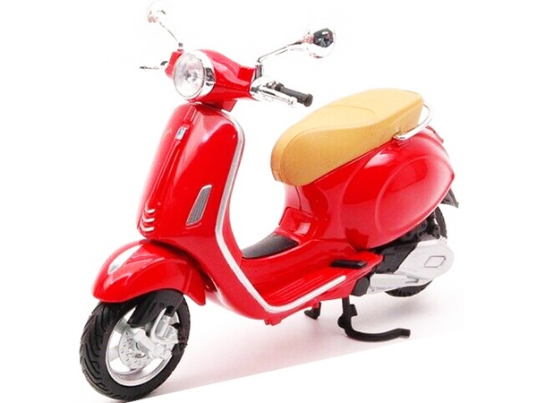 Details about   MAISTO VESPA PRIMAVERA 150 1/12 VINTAGE SCOOTER MOTORCYCLE RED 32721 