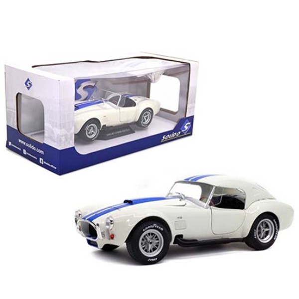 Solido S1804906 1965 Ford Shelby Cobra AC 427 MKI 1/18 With Removable Top White for sale online 