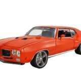 Acme A1801214 ポンティアック GTO ストリートファイター カルーセル レッド 検察官 1/18 ダイキャストモデルカー 1:18 1970 Pontiac GTO -- Cardinal Red (Orange) -- Street Fighter -- AC