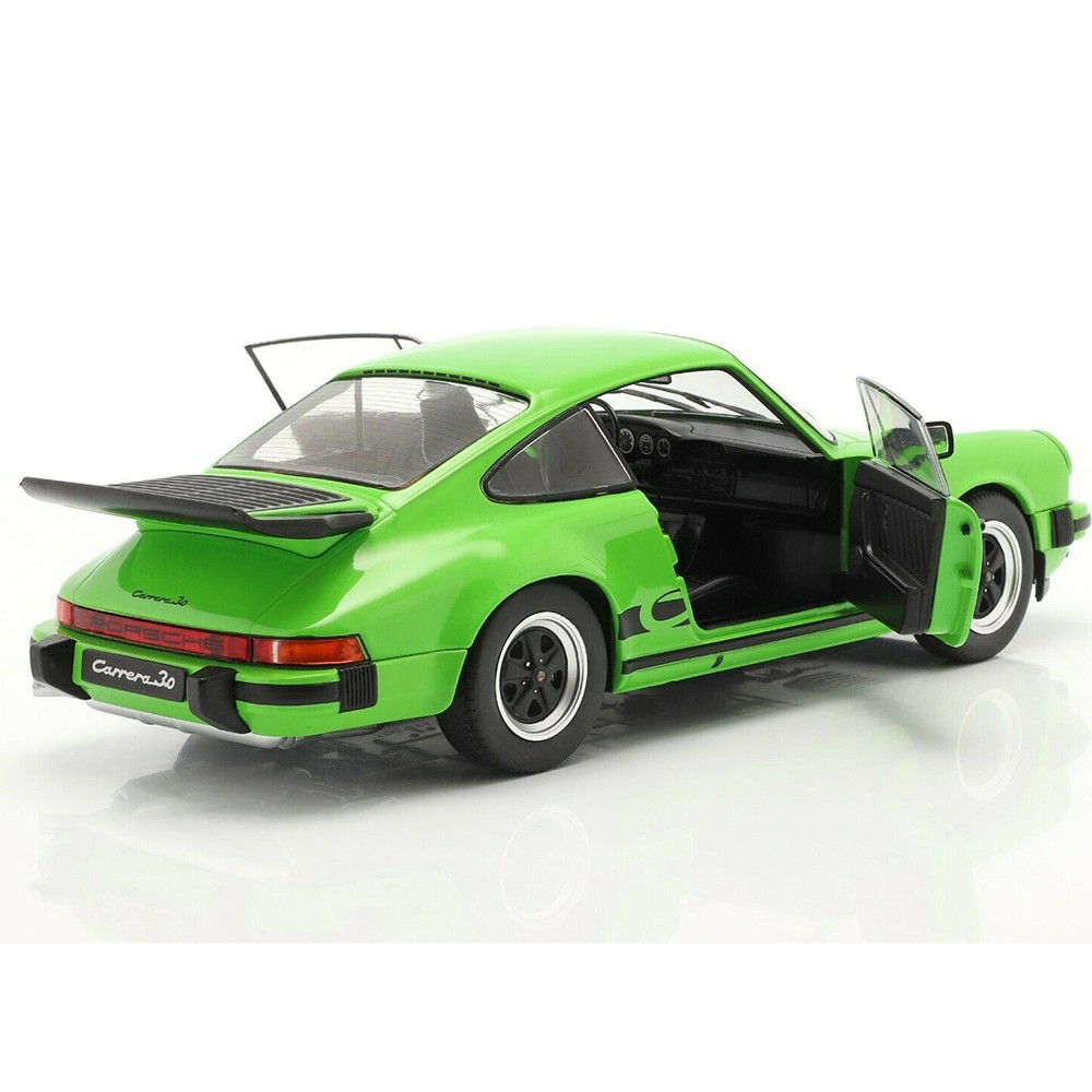 Porsche 911 Turbo1978 silvergreen 1:18 Norev