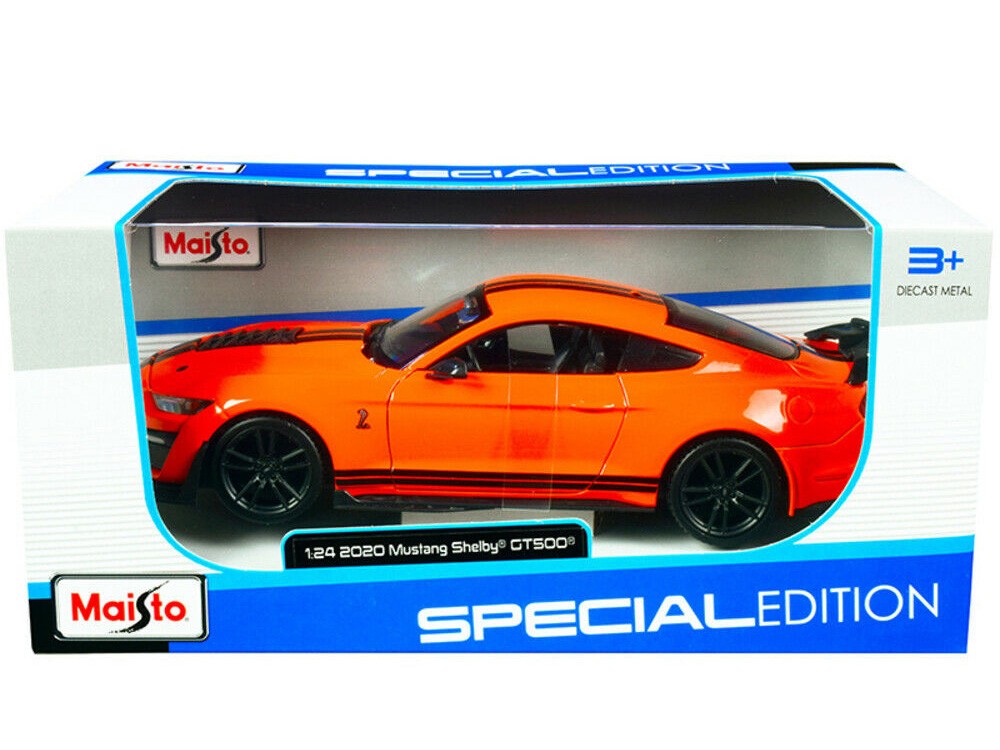 Maisto 31532 2020 Ford Mustang Shelby GT 500 1:24 Orange » BT Diecast