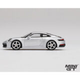 Mini GT MGT00210 Porsche 911 992 Carrera S GT 1:64 Silver Metallic