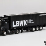 Mini GT MGT00215 Mercedes Benz Actros with 40' Dry Container LBWK