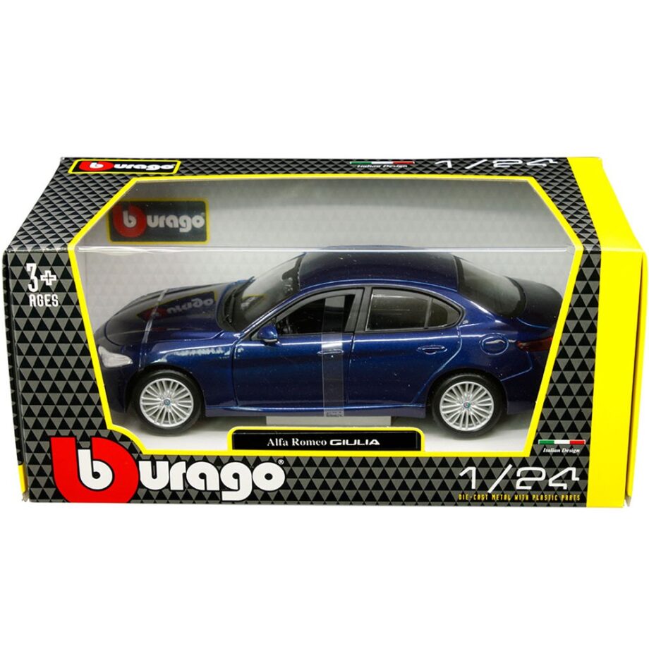 Bburago 18-21080 Alfa Romeo Giulia 1:24 Blue