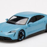 Mini GT MGT00225 Porsche Taycan Turbo S 1:64 Frozen Blue Metallic