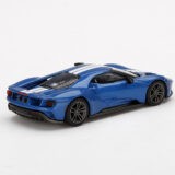 Mini GT MGT00249 Ford GT 1:64 with Blue Stripes Liquid Blue » BT