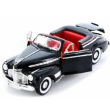 Welly 22411 1941 Chevrolet Special Deluxe Convertible 1:24 Black