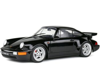 Solido S1803404 1990 Porsche 911 964 Turbo 3.6 1:18 Black