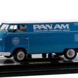 N°R13B VOLKSWAGEN COMBI T1 TÔLÉ ET SA CARAVANE AIRSTREAM SPORT 16
