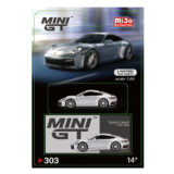 ミニカー MINI GT Porsche 911 Carrera 4S GT Silver MINI GT 1:64 Porsche 911 (992) Carrera 4S GT Silver Model