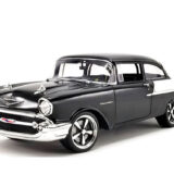 Acme A1807012 1957 Chevrolet 150 Restomod Hourglass 1:18 Black