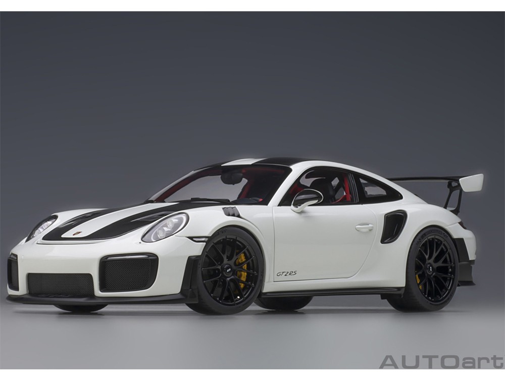 AUTOart 78171 Porsche 911 991.2 GT2 RS Weissach Package 1:18 White » BT  Diecast