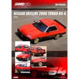 INNO Model IN64-R30-RED Nissan Skyline 2000 Turbo RS-X DR30 1:64