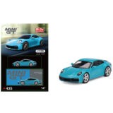 Mini GT MGT00435 Porsche 911 992 Carrera S 1:64 Miami Blue » BT