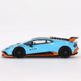 Mini GT MGT00475 Lamborghini Huracán STO 1:64 Blu Laufey Sky Blue