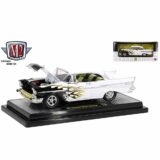 M2 Machines 40300 104 A 1957 Chevrolet Bel Air 1:24 with Flames