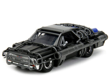 Jada 34733 Fast & Furious X 1967 Chevy El Camino with Canon 1:32 Matte Black