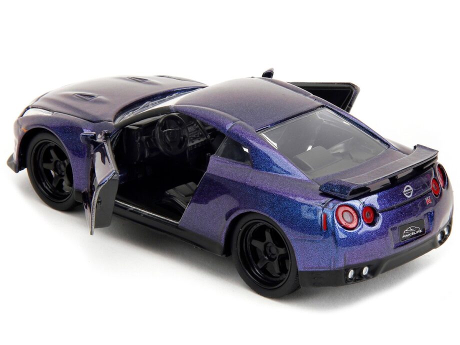Jada 34856 Pink Slips 2009 Nissan Skyline GT-R R35 1:32 Purple