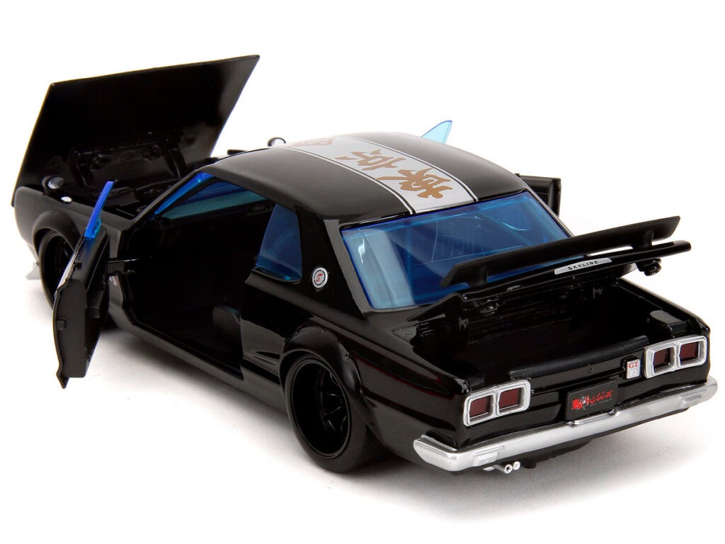 Jada Toys - Modèle 1:24 Nissan Skyline GT-R 1971 Avec Figurine Mikey (Tokyo Revengers) - Hollywood Rides