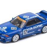 ミニカー POP RACE SKYLINE GT-R R32 1/64 POP RACE POPRACE 1/64 Nissan Skyline GT-R R32 – Crystal White