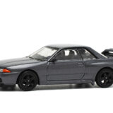 Pop Race PR640101 Nissan Skyline GT-R R32 1:64 Gun Grey Metallic