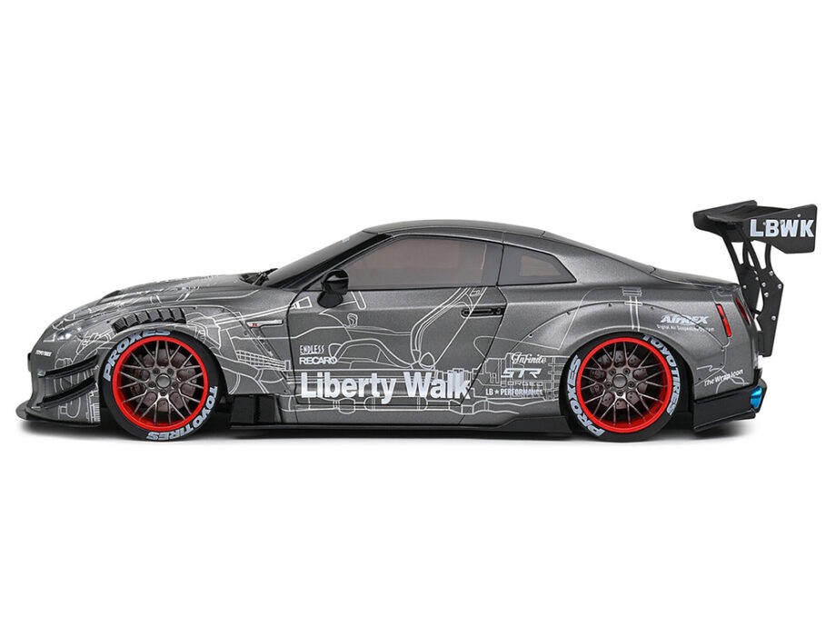 Solido S1805810 2020 Nissan Skyline GT-R R35 LBWK Liberty Walk