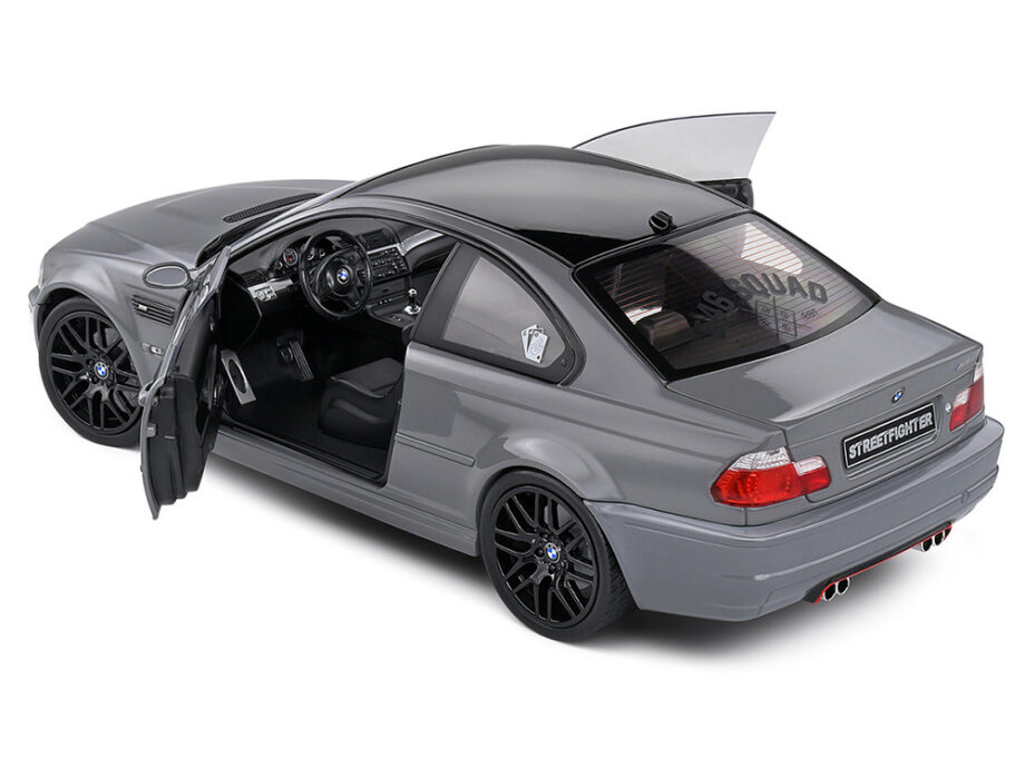 Solido S1806508 2000 BMW E46 M3 Streetfighter 1:18 Nardo Gray
