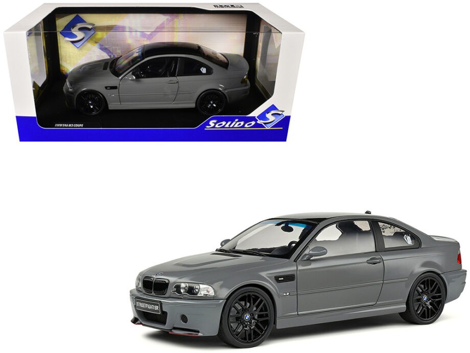 Solido S1806508 2000 BMW E46 M3 Streetfighter 1:18 Nardo Gray