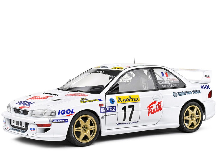Solido S1807407 Subaru Impreza S5 WRC99 22B Rallye Monte Carlo 1999 1:18 White