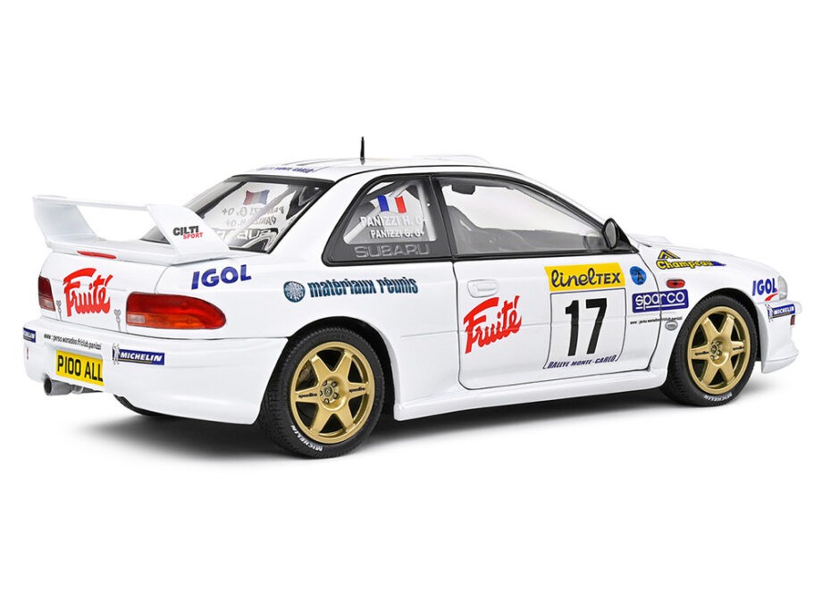 Solido S1807407 Subaru Impreza S5 WRC99 22B Rallye Monte Carlo 1999 1:18 White
