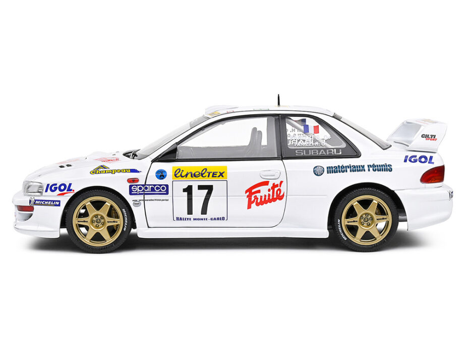 Solido S1807407 Subaru Impreza S5 WRC99 22B Rallye Monte Carlo 1999 1:18 White