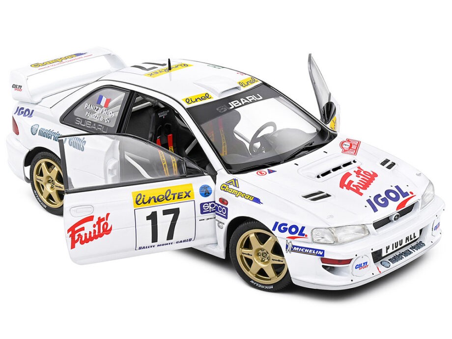 Solido S1807407 Subaru Impreza S5 WRC99 22B Rallye Monte Carlo 1999 1:18 White
