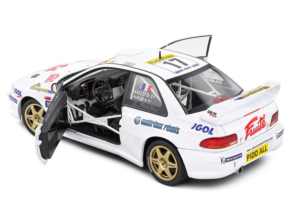 Solido S1807407 Subaru Impreza S5 WRC99 22B Rallye Monte Carlo 1999 1:18 White