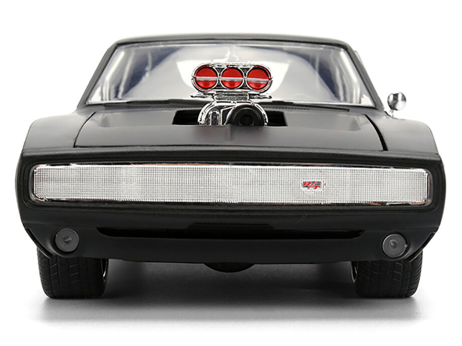 Jada 35729 Fast & Furious Dom’s 1970 Dodge Charger 1:24 Matte Black