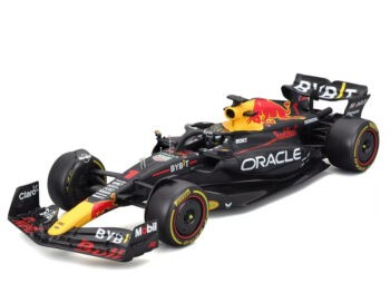 Bburago 18-28030 MV F1 Oracle Red Bull Racing RB19 2023 1:24 with Driver #1 Max Verstappen Matte Blue