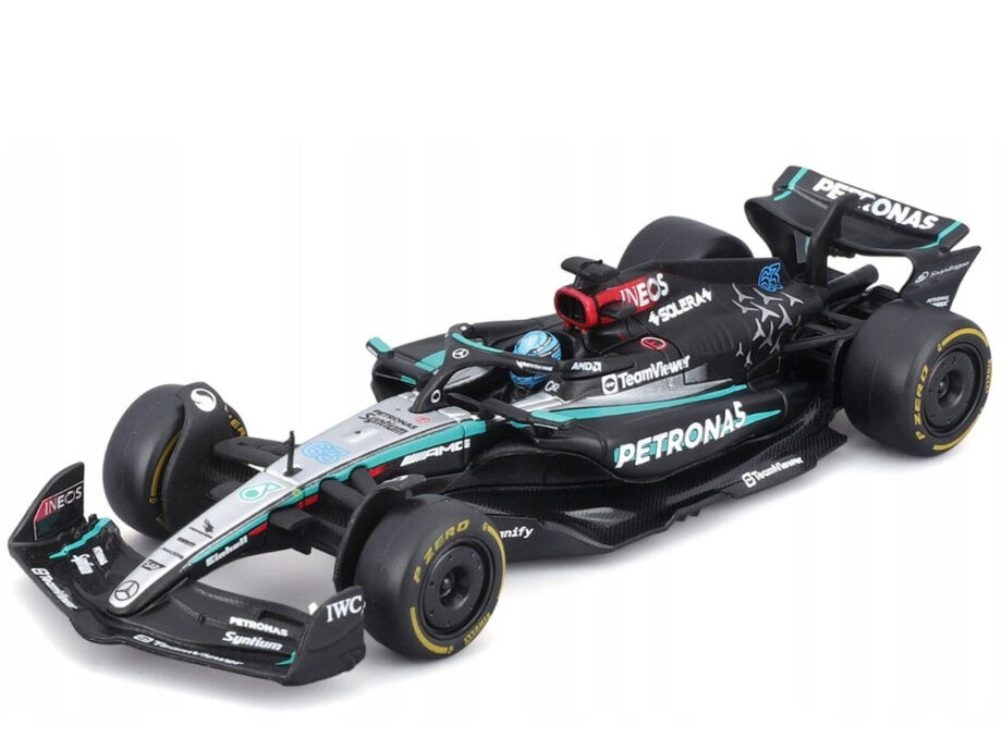 Bburago 18-38209 GR F1 Mercedes Benz AMG Petronas W15 1:43 with Driver #63 George Russell